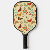 Raquette De Pickleball Boomerangs et étoiles (Recto)
