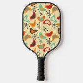 Raquette De Pickleball Boomerangs et étoiles (Verso)