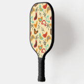 Raquette De Pickleball Boomerangs et étoiles (Gauche)