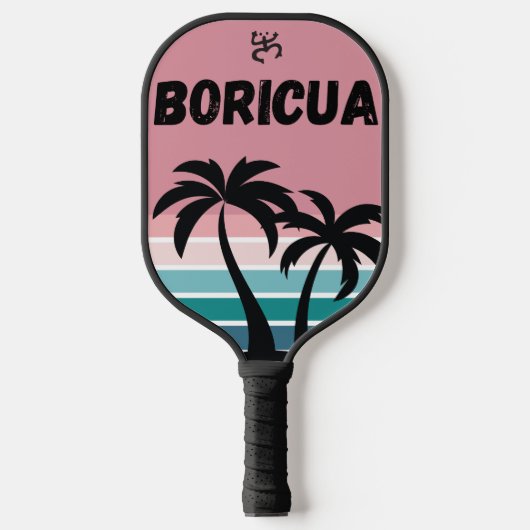 Raquette De Pickleball Boricua.Coqui (Recto)