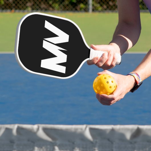 Raquette de Pickleball Boss Lightning Bolt de coul (Insitu)
