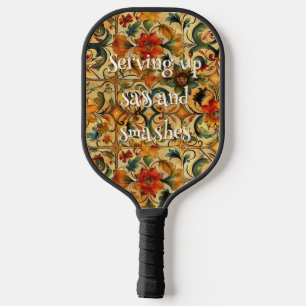 Raquette De Pickleball Botanique de l'âge d'or