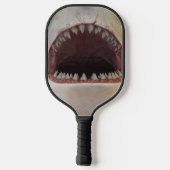 Raquette De Pickleball Bouche de requin blanc (Verso)