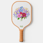 Raquette De Pickleball Bouquet de fleurs (Verso)
