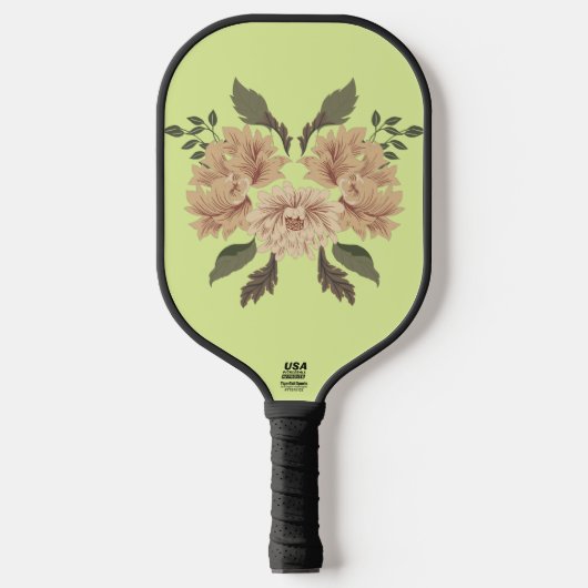 Raquette De Pickleball Bouquet floral (Recto)