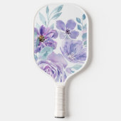 Raquette De Pickleball Bouquet floral couleur lavande Pickleball Paddle (Verso)