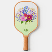 Raquette De Pickleball Bouquet jaune (Verso)