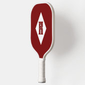 Raquette De Pickleball Bourgogne monogramme (Gauche)