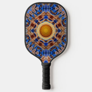 Raquette De Pickleball Boussole céleste Symétrie radiante