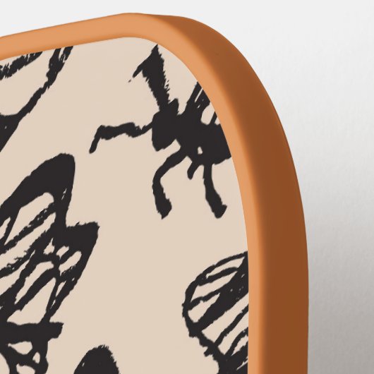 RAQUETTE DE PICKLEBALL BOUTEILLE MODERNE (Détail gauche)