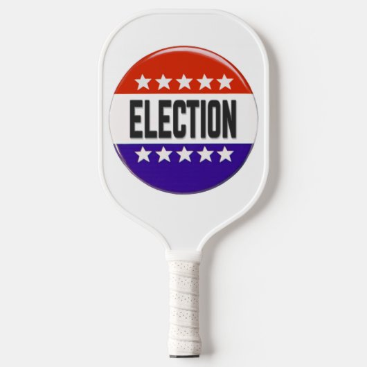 Raquette De Pickleball Bouton Élection (Recto)