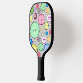 Raquette De Pickleball Boutons Pastel mignons (Gauche)