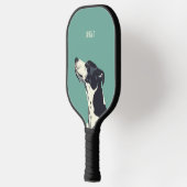 Raquette De Pickleball Boxe noire et blanche (Gauche)
