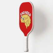 Raquette De Pickleball Braining Engineer Ornament en céramique (Gauche)