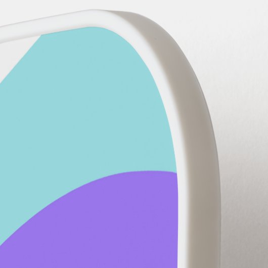 Raquette De Pickleball Bright Vibrant Y2k 2000s Coeurs multiples Pickleba (Détail gauche)