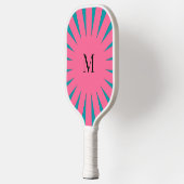 Raquette De Pickleball Bright Vibrant Y2k 2000s Coeurs multiples Pickleba (Gauche)