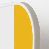 Raquette De Pickleball Bright Yellow Orange Stripes | Ciao Bella (Détail gauche)