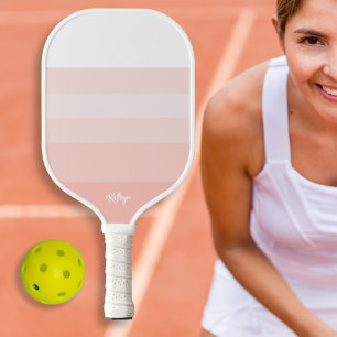 Raquette De Pickleball Brouille Rose rose bracelet texte personnalisé