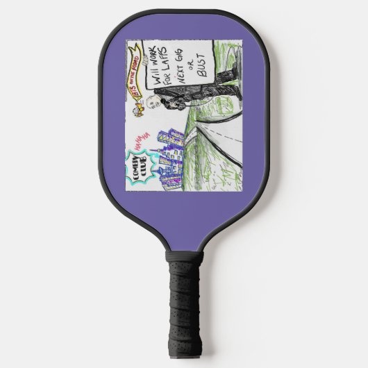 Raquette De Pickleball BTS on the Road (Recto)