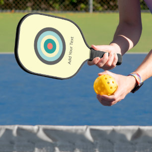 Raquette De Pickleball Bullseye combiné gris par Shirley Taylor