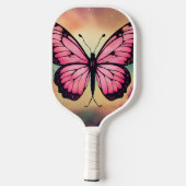 Raquette De Pickleball Butterfly Logo Protective Cover (Verso)