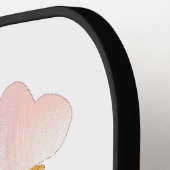 Raquette De Pickleball Butterfly Mind – floral line art (Détail gauche)