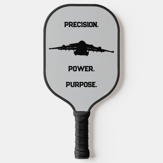 RAQUETTE DE PICKLEBALL C-17 GLOBEMASTER PUISSANCE PRÉCISION OBJECTIF (Recto)