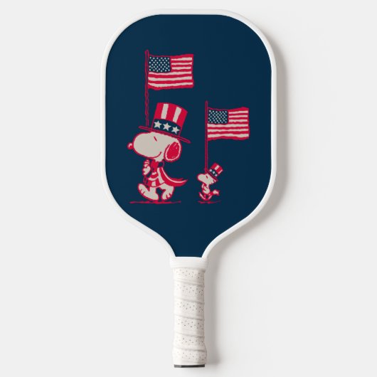 Raquette De Pickleball cacahuètes | American Summer Old Glory (Recto)