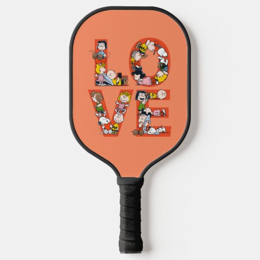 Raquette De Pickleball cacahuètes - AMOUR (Recto)