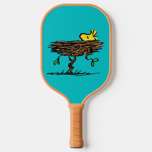 Raquette De Pickleball cacahuètes | Carénage de bois (Recto)