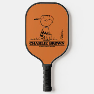 Raquette De Pickleball cacahuètes   Charlie Brown Jouer à la balle