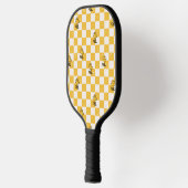 Raquette De Pickleball cacahuètes | Drapeau À damiers bois (Gauche)