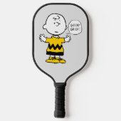 Raquette De Pickleball cacahuètes | Good Grief Charlie Brown (Verso)