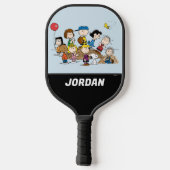 Raquette De Pickleball cacahuètes | La Bande | Ajouter Votre Nom (Verso)