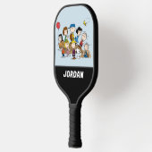 Raquette De Pickleball cacahuètes | La Bande | Ajouter Votre Nom (Gauche)