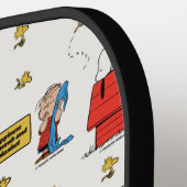 Raquette De Pickleball cacahuètes | Le bonheur, c'est... (Détail gauche)