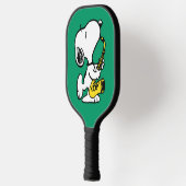 Raquette De Pickleball cacahuètes | Lecteur Snoopy Saxophone (Gauche)