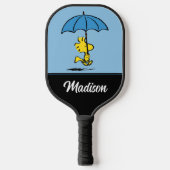 Raquette De Pickleball cacahuètes | Parapluie bleu Woodstock (Recto)