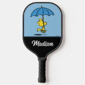 Raquette De Pickleball cacahuètes | Parapluie bleu Woodstock (Verso)