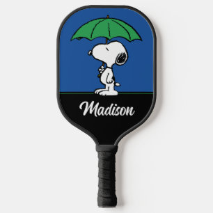 Raquette De Pickleball cacahuètes   Parapluie vert Snoopy