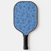 Raquette De Pickleball cacahuètes | Snoopy Blue Space Astronaut Motif (Recto)