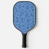 Raquette De Pickleball cacahuètes | Snoopy Blue Space Astronaut Motif (Verso)