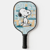 Raquette De Pickleball cacahuètes | Snoopy Comic Motif (Verso)