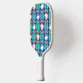 Raquette De Pickleball cacahuètes | Snoopy Dark Blue Deco Dreams Motif (Gauche)