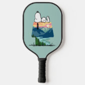 Raquette De Pickleball cacahuètes | Snoopy Dog House Go Wild (Verso)