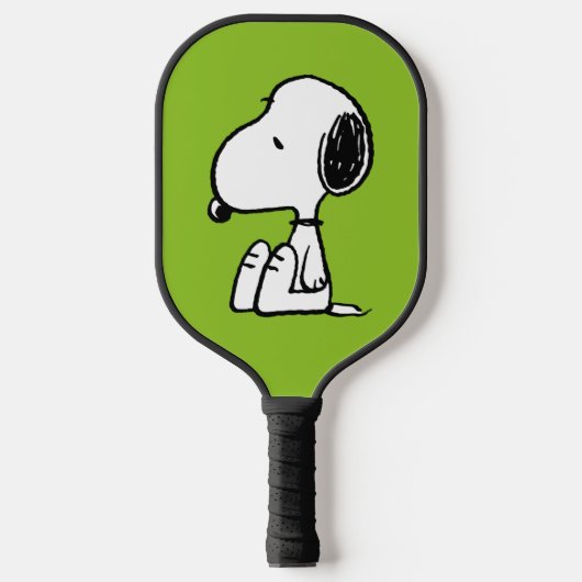 Raquette De Pickleball cacahuètes | Snoopy En Bas (Recto)