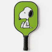 Raquette De Pickleball cacahuètes | Snoopy En Bas (Verso)