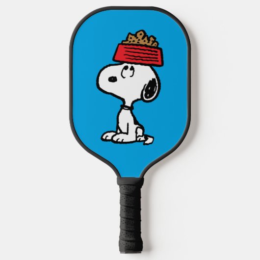 Raquette De Pickleball cacahuètes | Snoopy Équilibrer Son Chien Disque (Recto)