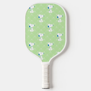 Raquette De Pickleball cacahuètes   Snoopy Green Deco Dreams Motif