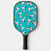 Raquette De Pickleball cacahuètes | Snoopy & Lunettes de soleil Motif (Verso)